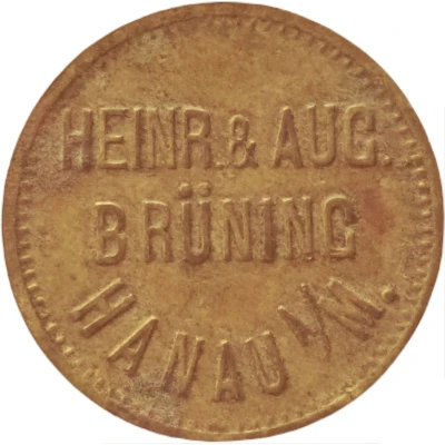 3 Pfennigs - Hanau (Heinr. and Aug. Brüning) ND front