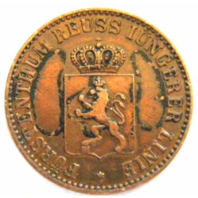 3 Pfennigs - Henry LXII front