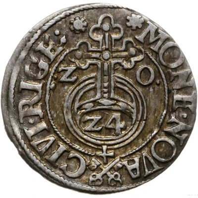 3 Polker - Sigismund III Vasa Riga back