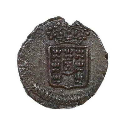 3 Réis "Daguini" - Maria II Goa front