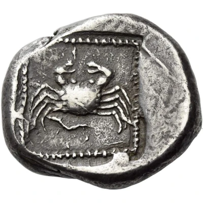 3 Sigloi 480 BC - 475 BC back