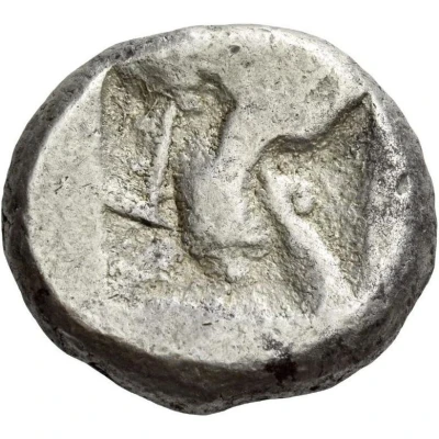 3 Sigloi 470 BC back