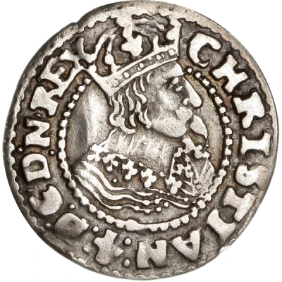 3 Skilling Lybsk - Christian IV front