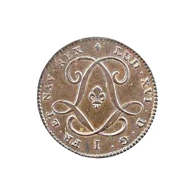 3 Sols - Louis XVI front