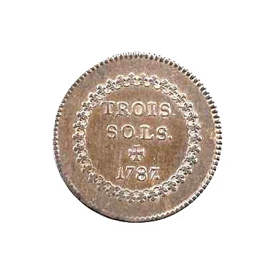 3 Sols - Louis XVI back