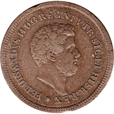 3 Tornesi - Ferdinando II front