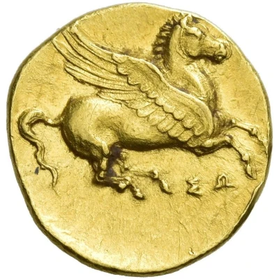 30 Litrai - Timoleon / Third Democracy 345 BC - 335 BC back