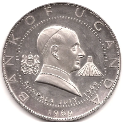 30 Shillings Pope Paul VI back