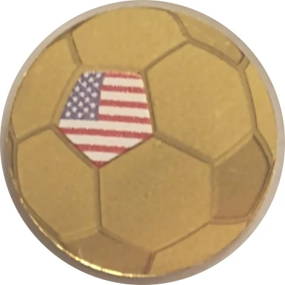 3000 Francs CFA Golden Football; USA back