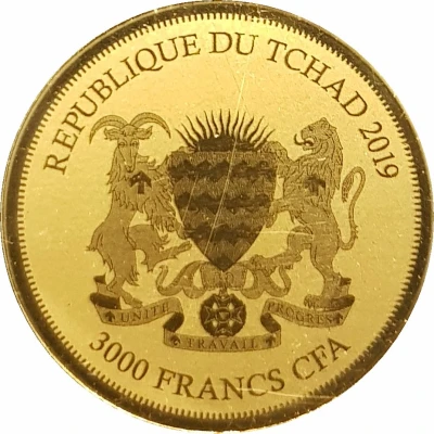 3000 Francs CFA Liberty front