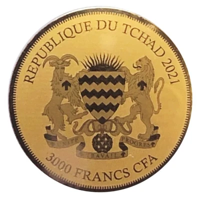 3000 Francs CFA Maria Theresa front