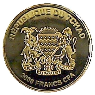 3000 Francs CFA Marie Curie front