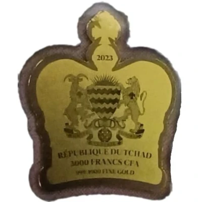 3000 Francs CFA New Monarch front