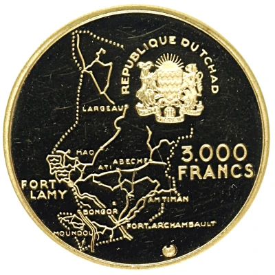 3000 Francs Independence front