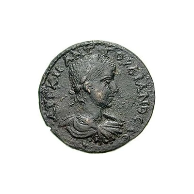 Æ32 - Gordian III ΛΥΡΒΕΙΤΩΝ front