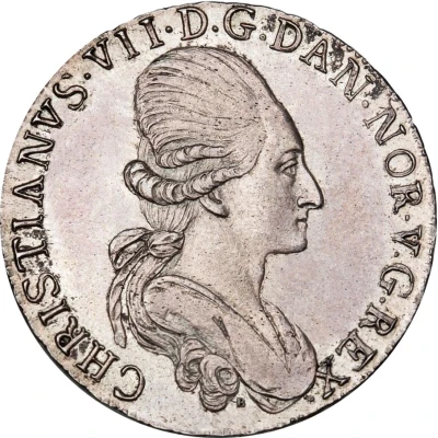 32 Skilling Dansk - Christian VII front