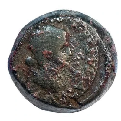 Æ33 - Tiberius Livia, gate front