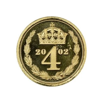 4 Cents - Elizabeth II Maundy Money back