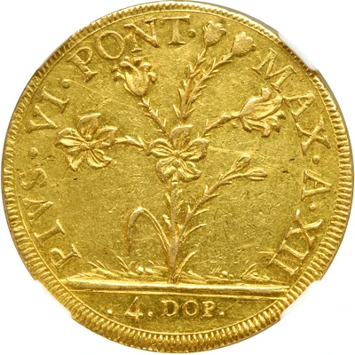 4 Doppie - Pius VI front