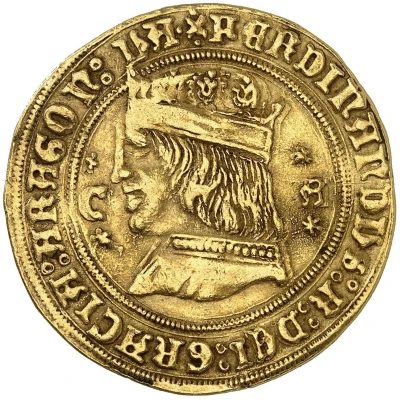 4 Ducats - Ferdinand II ND front