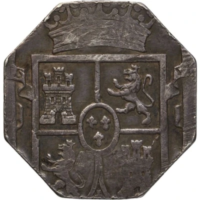 4 Escalins Countermarked coinage ND back