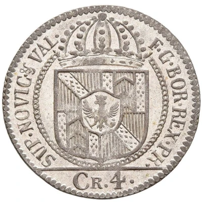 4 Kreuzers - Frederick William II front