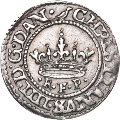 4 Kroneskilling - Christian IV Type front