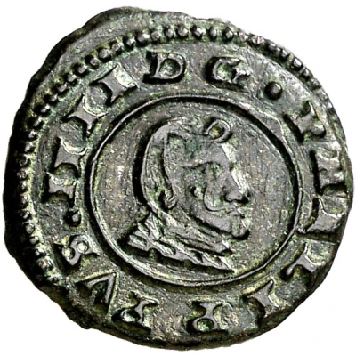 4 Maravedis - Philip IV Granada front