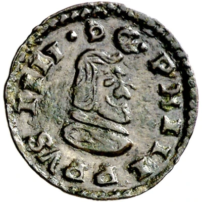 4 Maravedis - Philip IV Trujillo,shield front