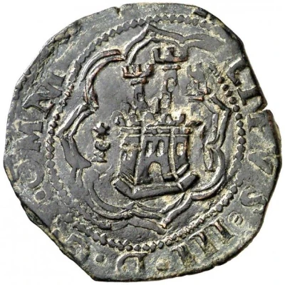 4 Marevedis - Philip III Cuenca,chalice front