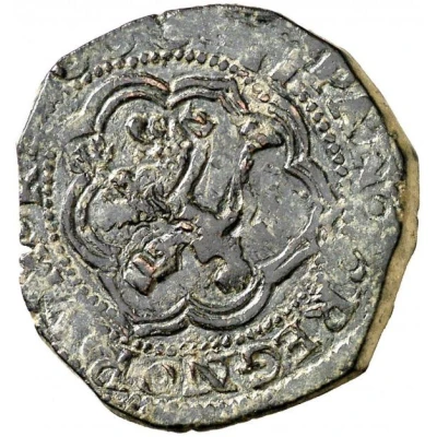 4 Marevedis - Philip III Cuenca,chalice back