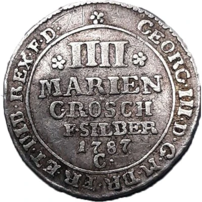 4 Mariengroschen - George III front