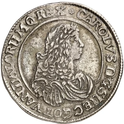 4 Mark - Charles XI front