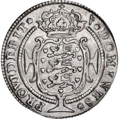 4 Mark Dansk - Frederik III Type III back