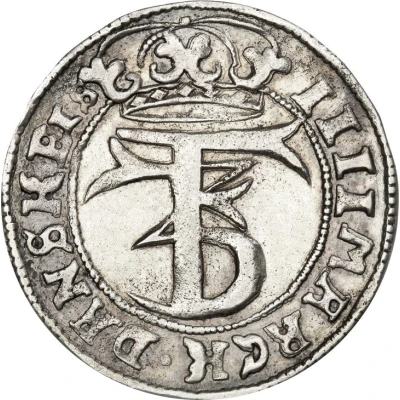 4 Mark Dansk - Frederik III Type I front