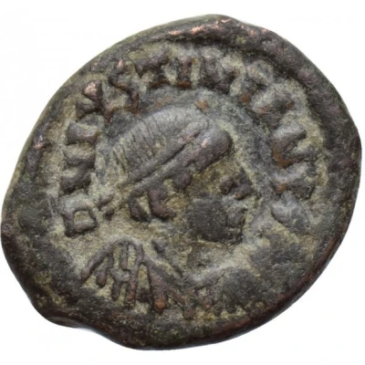 4 Nummi - Justinian I Thessalonica ND front