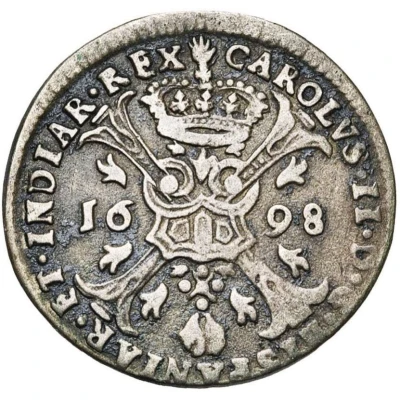 4 Patards / Stivers - Charles II front