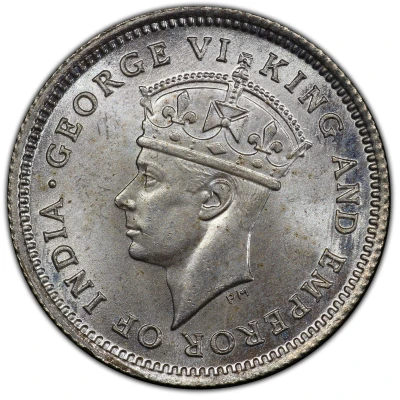 4 Pence - George VI front