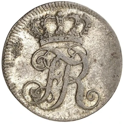 4 Pfennigs - Frederick II front