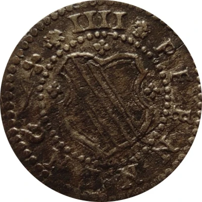 4 Pfennigs - Frederick VII Magnus Hochberg ND front