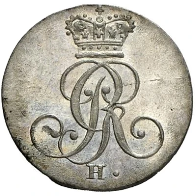 4 Pfennigs - George III front