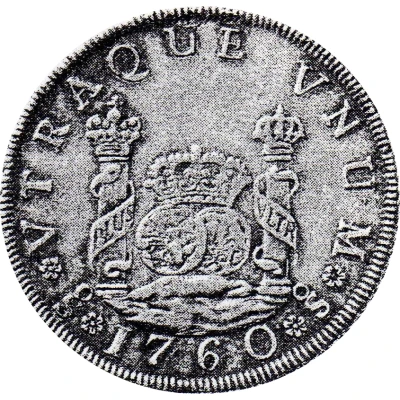 4 Reales - Charles III back