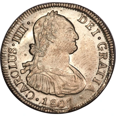 4 Reales - Charles IV bust of Charles IV front