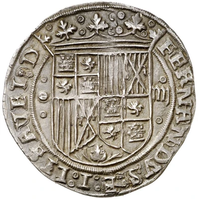 4 Reales - Ferdinandus V and Elisabet I Burgos ND front