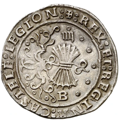 4 Reales - Ferdinandus V and Elisabet I Burgos ND back