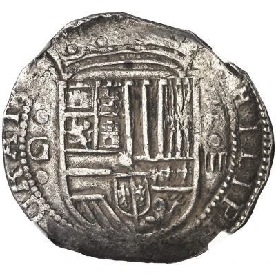 4 Reales - Philip II Granada front