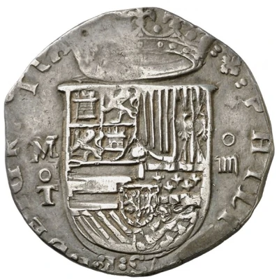 4 Reales - Philip II Toledo front