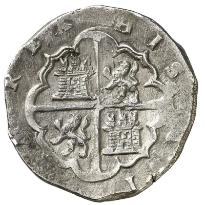 4 Reales - Philip II Valladolid back