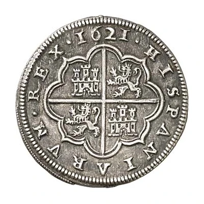 4 Reales - Philip III milled back