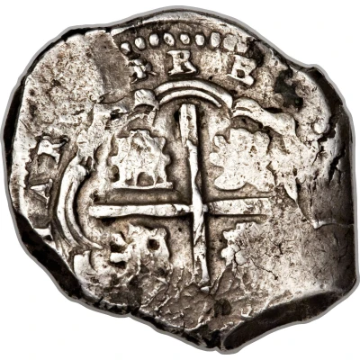 4 Reales - Philip IV back